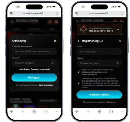 Revolution Casino App