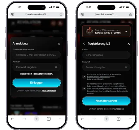 Revolution Casino App